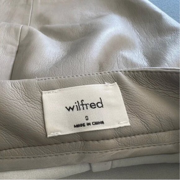 Aritzia Leather Skirt - Picture 4 of 6